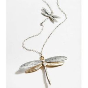 J. Jill Dragon Fly Pendant Necklace